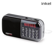 인켈 효도라디오IK-WR10TF W39A173 그레이 레드, 1개