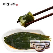 [대양푸드] 새콤달콤 명이나물 장아찌 절임, 3팩, 300g