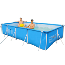 고급형 컨테이너 수영장 펜션 간이 조립식 야외 풀장 사각 풀빌라 주택 마당, 대형 400x211x81cm