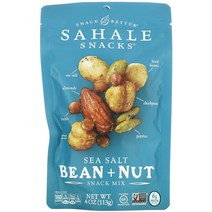 Sahale Snacks 스낵 믹스 바다 소금 콩 ＋ 견과 113g(4oz)
