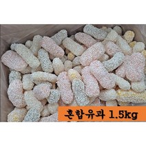 다정성한과 1.5kg 벌크형 혼합유과, 1.5kg선물박스, 1개