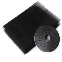 플라이 모기 창 그물 곤충 메쉬 스크린 실내 버그 테이프 맞게 쉬운, Black_1.5X2M, black+1.5X2M