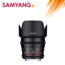 삼양 VDSLR 50mm T1.5 마이크로포서드 소니 캐논 미러리스 DSLR 카메라 영상 촬영 렌즈, MFT