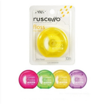 GC ruscello floss 루셀로 치실 (6개=1box 색상선택), GC  루셀로 치실 1box = 엘로우