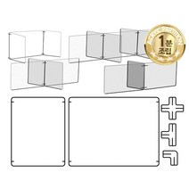 안티비말 칸막이 1분조립 만능 부품5종, 나 아크릴판1장 나1