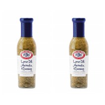 Stonewall Kitchen 스톤월키친 연어스테이크소스 Lemon Dill Marinade Dressing 330mL 2개