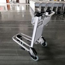 카트 공항 수하물 트롤리 호텔 운반기 핸드카 손수레, F