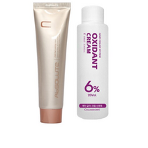 에비뉴쉬에뜨 앱솔루트 컬러링 크림 염색제 120g + 산화제 100ml, 10CN 밝은은회색, 2세트
