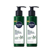 니베아 맨 센서티브 햄프씨드 오일 리퀴드 쉐이빙 크림 200ml X 2