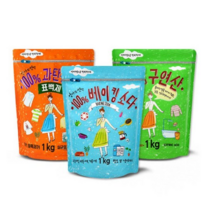 애경산업 애경 엄마의선택 베이킹소다구연산과탄산소다 1kg 3개, 구연산 1kg 3개1묶음