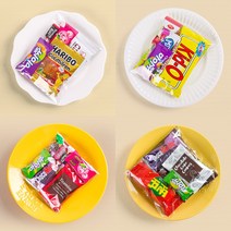 단체간식 어린이집 생일답례품 구디백 학교 도서관 판촉물 홍보용 간식포장 세트, 실속2