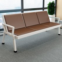 병원 로비 대기 의자 약국 공항 공공장소 대기실 의자, 더블블랙