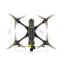 GEPR MRK5 HD Vist 프리 스타일 FPV 드론 4S/6S 5 인치 SPEEDX2 2107.5 F722-HD-T R 쿼드 콥터 용 장거리, 07 ELRS 2.4G 4S