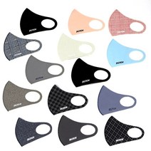 비크론 은나노 99.9 향균 도전사 마스크, 13.네이비체크, 1개