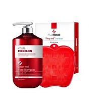 폴메디슨 딥레드 풋샴푸 파우더리향 510ml + 풋브러쉬 세트, 3세트