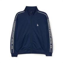 베이직 애슬레저 져지 스텐드넥 집업 LA Navy