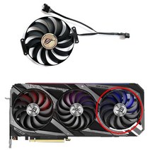 gtx980ti95MM CF1010U12S T129215SU 7Pin RTX3090 아수스 Rog Strix Geforce RTX 3060 Ti 그래픽 카드, 03 1PCS