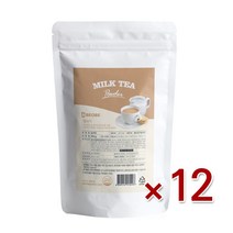 베오베 밀크티 파우더 500g, 12개