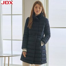 제이디엑스 여성 골프 밍크 카라 구스 다운 경량 점퍼 X2RWWDW54