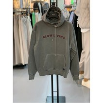 [닉스] [W몰 ] NRS-CTH761CHA남여공용 봄신상 레터링자수 가먼트다잉 워싱후드오