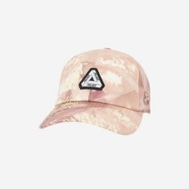 [정품] 팔라스 T&D 립스탑 트라이퍼그 6-패널 캡 핑크 - 23SS Palace Ripstop Tri-Ferg 6-Panel Pink