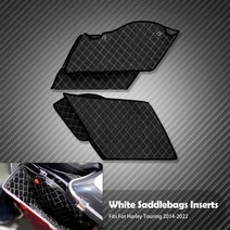 할리데이비슨 새들백 안장 확장 가방 삽입 여행용 일렉트라 글라이드 cvo 제한 호환품, 01 Sddg Liners
