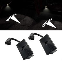 EastFly 테슬라 모델 3SXY 퍼들 라이트 자동차 로고 프로젝터 도어 커티시 스텝 액세서리 LED 인테리어 조명, 6. Red Bottom Emblem with Lett
