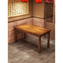 고재 테이블 원목 상판 가구 카페 빈티지 테라스 야외 식탁 클래식, 160x70x73 싱글