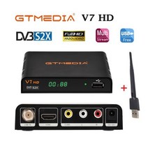 위성 TV 수신기 gtmedia v8 nova dvb-s2 내장 wifi 지원 avs+ .265 대 gtmedia v8x v8 uhd, v7, 미국 플러그