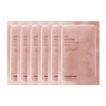 더마펌 에이지 리바이빙 마이크로 크리스탈 패치X6파우치눈가 팔자 부위케어 추천, 단품, 단품