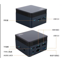 휴대용 데스크탑 영화감상용 인강용 미니피씨 고사양, 상세 페이지 참고, 8GB 512GB ZX01-N5105-DDR4