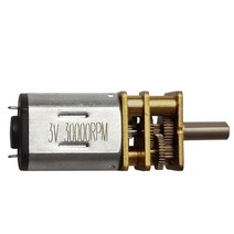 저속모터 GA12-N20 감속 모터 지능형 트롤리 3V6V12V 소형 DC 기어, 01 3V_02 15 rpm