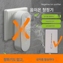 가정용 음이온 공기청정기 포름알데히드 제거 연기 냄새 정화 공기 탈취, 색깔3, 예비 [절묘한 포장 상자]