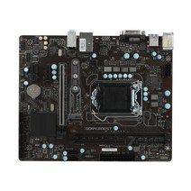 중고 B250M 프로 OPTBOOST 마더보드 LGA 1151 DDR4 32GB 인텔 B250 PCI-E 3.0 M.2 SATA II USB3.1 Micro ATX
