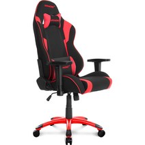 AKRACING 게이밍 의자 책상 의자 레드 레드 WOLF 패브릭 180도 리클라이닝 재택 리모트 5년 보증