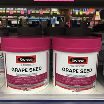 Swisse Ultiboost Grape Seed 스위스 포도씨 추출물 14 250mg 300정x2팩, 1개, 300