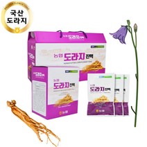 100% 국내산 농협 도라지즙 국산 도라지 추출액 진액 엑기스 70mlx30포x4박스 설 추석 명절 환절기 선물 세트