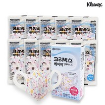 크리넥스 베이비 영유아 초소형 입체 마스크10매X1팩 유아마스크_[221224EA], 1, 본상품선택