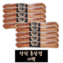 장작 통삼겹 /오뗄, 5kg, 10개