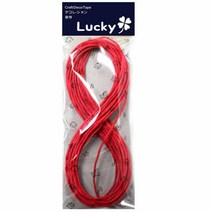 종이끈 가는 지끈 굵은 지끈 선물 포장 마 트와인 리본 바인더, 16 굵은지끈 빨강