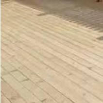 인디언 나무 텐트 몽골 레스토랑 삼각형 쉘터 캠핑 야외 대형 에이형, 부식 방지 목재 플랫폼 2m X2m