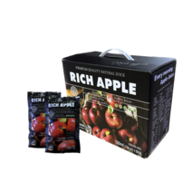 99.9% 문경사과즙 120ml 50p 문경오시골사과, 1