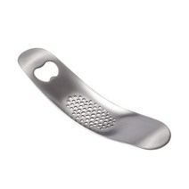 마늘수확기기스테인레스 스틸 곡선 마늘 프레스 민서 수동 생강 분쇄기 매셔 다기능 슈레더 주방 과일 야채, 02 Style 2