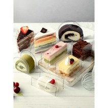 무스띠 케이크 필름지 100매 롤케익 조각케이크 여러모양 투명필름지, 잉글리쉬 무스스퀘어서포트 4호 100매 필름지