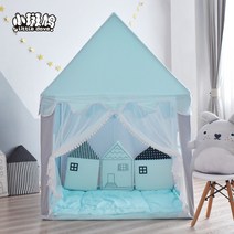 꿈 플레이 하우스 인디언 공주 실내 터널 놀이 텐트, AM. 그린 오두막_am