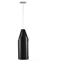 전기 계란 비터 우유 Frother 커피 크리머 교반기 주방 가전 액세서리 미니 휴대용 요리 가제트, [02] Black