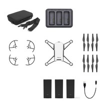 DJI 텔로 스마트세트 TELLO Smart SET (조종기 별매) 배터리3개 충전허브 여분프로펠러 가방 포함 교육 코딩드론 방과후학습