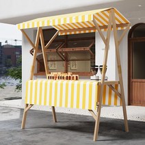 플리마켓 접이식 부스 야외 이동식 가판대 진열대, 상세 페이지 참고, 그린 (120 x 60 x 200)