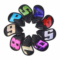 DM 샤이닝 아트 아이언커버 9세트, 블랙300034