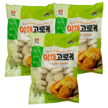 사조오양 야채고로케 1kg x3봉